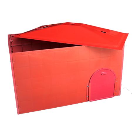Pig Incubator on farrowing crate