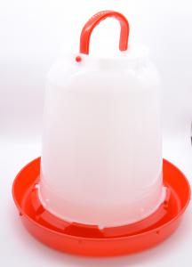 Plastic poultry drinkers