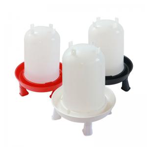 Plastic poultry drinkers with Legs