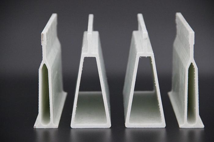 Hollow T-shape Fiberglass Support Beam